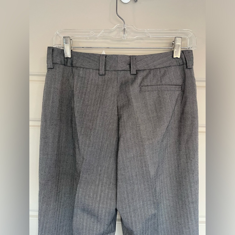 Gap Stretch Slacks - Grey Ribbed - image 5